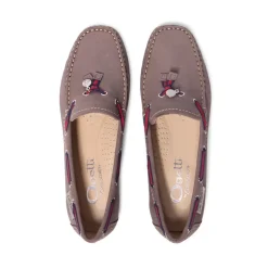 Faris Dark Taupe Slip-On Loafers<Carl Scarpa New