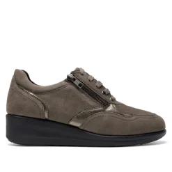 Ferrole Taupe Suede Trainers<Carl Scarpa Outlet