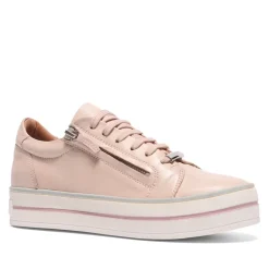 Fissato Blush Leather Trainers<Carl Scarpa Best Sale