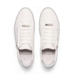 Fissato White Leather Trainers<Carl Scarpa Cheap