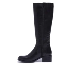 Gaido Black Leather Boots<Carl Scarpa Fashion