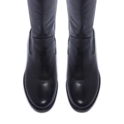 Gaido Black Leather Boots<Carl Scarpa Fashion