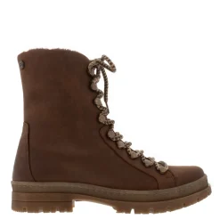 Granada Brown Leather Lace Up Ankle Boots<Carl Scarpa Flash Sale