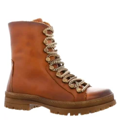 Granada Tan Leather Lace Up Ankle Boots<Carl Scarpa Store
