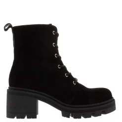 Gusto Black Suede Lace Up Ankle Boots<Carl Scarpa Best