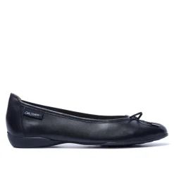 Hosanna Black Leather Ballet Flats<Carl Scarpa Cheap