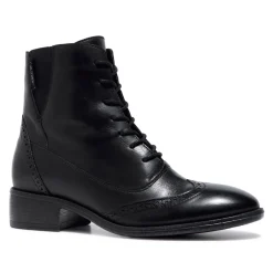 Isla Black Leather Ankle Boots<Carl Scarpa Cheap