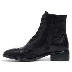Isla Black Leather Ankle Boots<Carl Scarpa Cheap