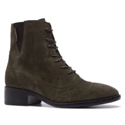 Isla Green Suede Ankle Boots<Carl Scarpa Discount