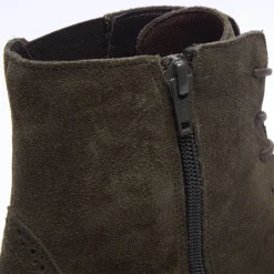 Isla Green Suede Ankle Boots<Carl Scarpa Discount