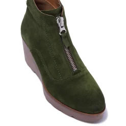 Kelania Green Suede Ankle Boots<Carl Scarpa Best