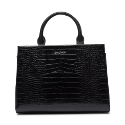 Kleo Black Croc Handbag<Carl Scarpa Clearance