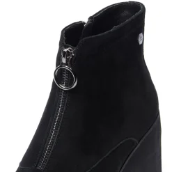 Koliana Black Suede Ankle Boots<Carl Scarpa Best Sale