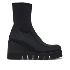 Lainie Black Textile Ankle Boots<Carl Scarpa Cheap