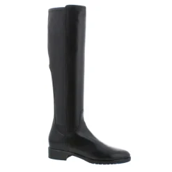 Lara Black Leather Knee-High Boots<Carl Scarpa Flash Sale
