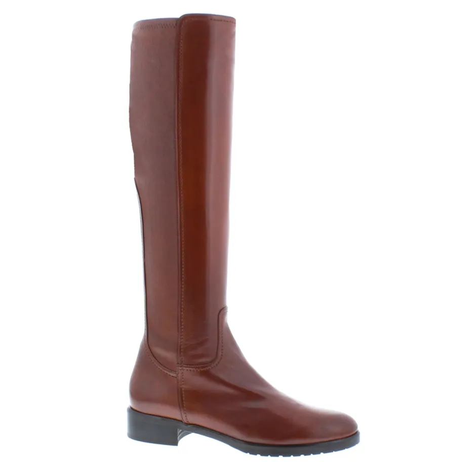 Lara Tan Leather Knee-High Boots<Carl Scarpa Cheap