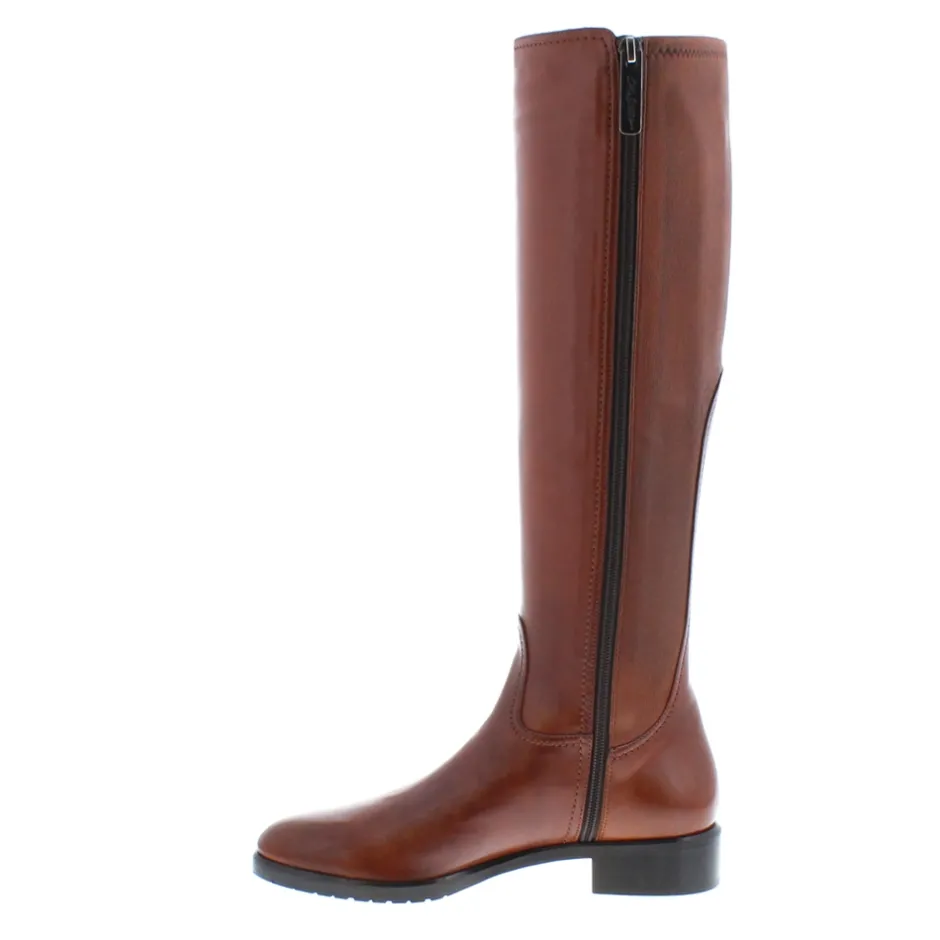 Lara Tan Leather Knee-High Boots<Carl Scarpa Cheap