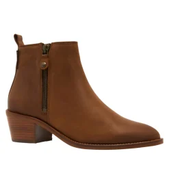 Laurelle Block Heel Suede Ankle Boots<Carl Scarpa Online