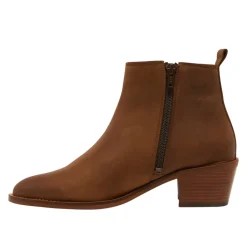 Laurelle Block Heel Suede Ankle Boots<Carl Scarpa Online