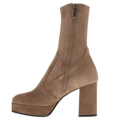 Lavora Taupe Platform Ankle Boots<Carl Scarpa Hot