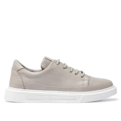 Lenotti Grey Leather Leisure<Carl Scarpa Flash Sale