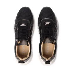 Lestina Black Leather Leisure<Carl Scarpa Store