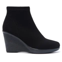 Livia Black Stretch Ankle Boot<Carl Scarpa Cheap