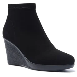 Livia Black Stretch Ankle Boot<Carl Scarpa Cheap