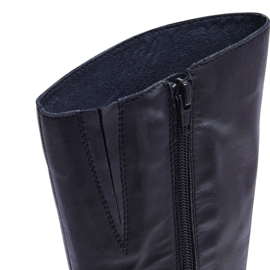 Lodeve Black Leather Ankle Boots<Carl Scarpa Flash Sale