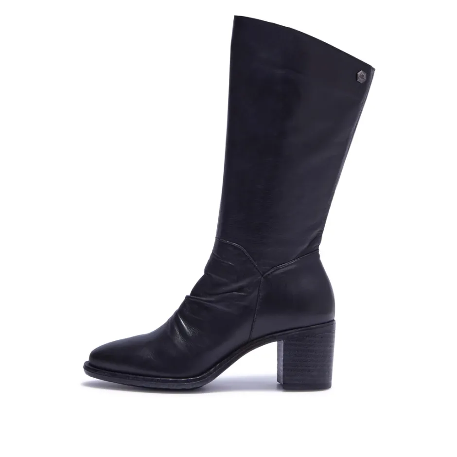 Lodeve Black Leather Ankle Boots<Carl Scarpa Flash Sale