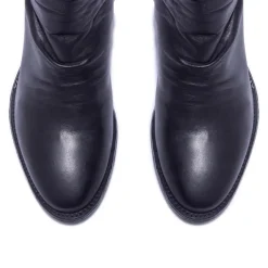 Lodeve Black Leather Ankle Boots<Carl Scarpa Flash Sale