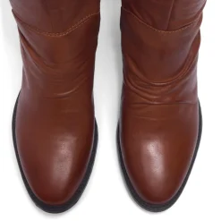 Lodeve Tan Leather Ankle Boots<Carl Scarpa Clearance