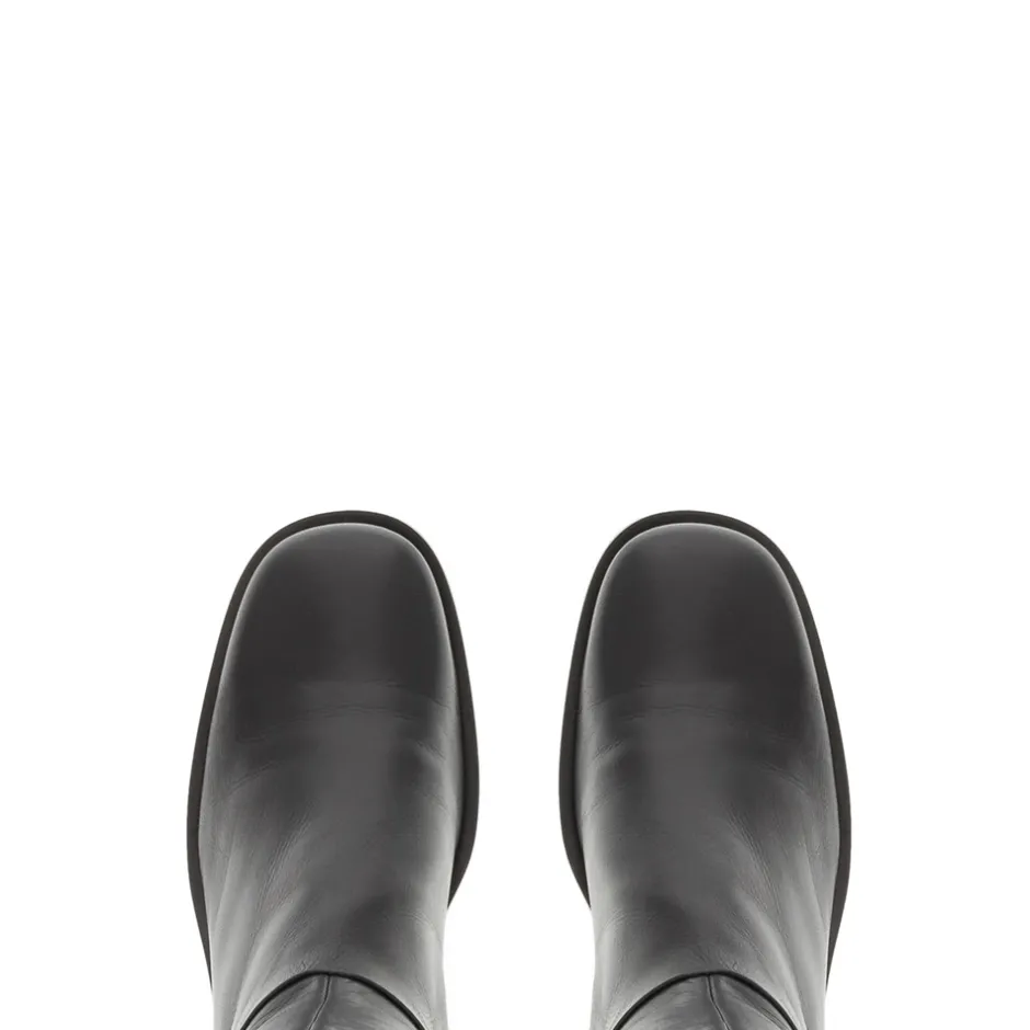 Losanna Black Knee High Boots<Carl Scarpa Outlet