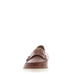 Lucentia Tan Leather Wedge Loafers<Carl Scarpa New