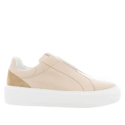 Mabel Beige Leather Trainers<Carl Scarpa Outlet