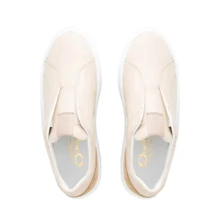 Mabel Beige Leather Trainers<Carl Scarpa Outlet