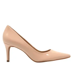 Malazzo Blush Patent Leather Heeled Courts<Carl Scarpa Shop