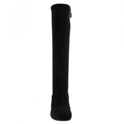Mimosa Black Italian Suede Knee High Boots<Carl Scarpa Shop