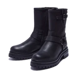 Molize Black Leather Ankle Boots<Carl Scarpa Store