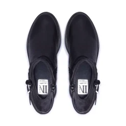 Molize Black Leather Ankle Boots<Carl Scarpa Store