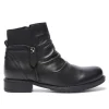 Nataria Black Leather Ankle Boots<Carl Scarpa Cheap