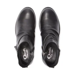 Nataria Black Leather Ankle Boots<Carl Scarpa Cheap