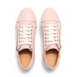 Norina Blush Leather Platform Trainers<Carl Scarpa Clearance