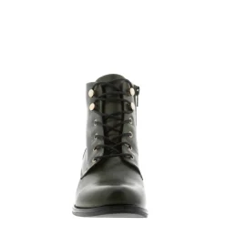 Ocean Green Leather Lace Up Ankle Boots<Carl Scarpa Fashion