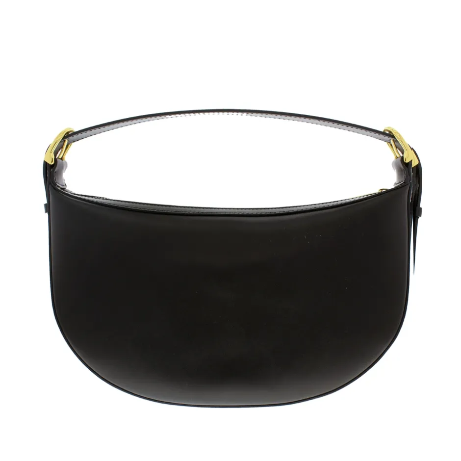 Osoppo Black Leather Shoulder Bag<Carl Scarpa Cheap