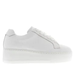 Padova White Leather Platform Trainers<Carl Scarpa Flash Sale