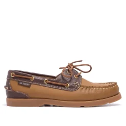 Palazzo Tan Leather Loafers<Carl Scarpa Sale
