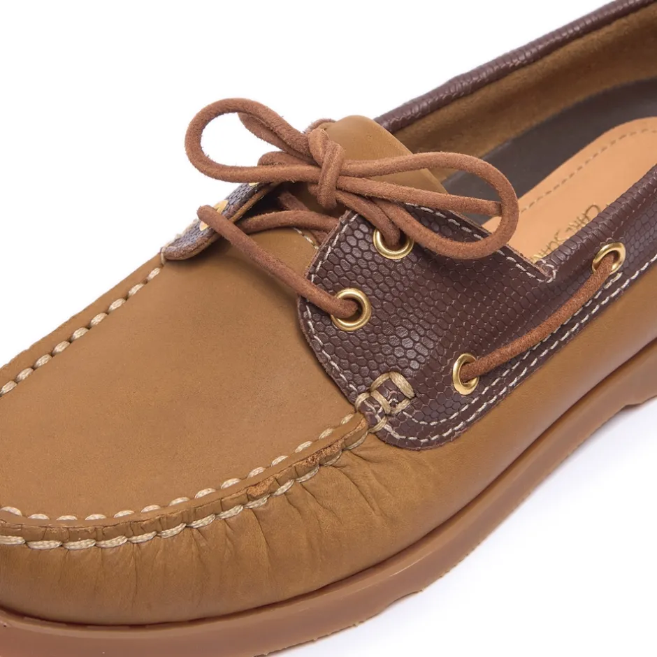 Palazzo Tan Leather Loafers<Carl Scarpa Sale