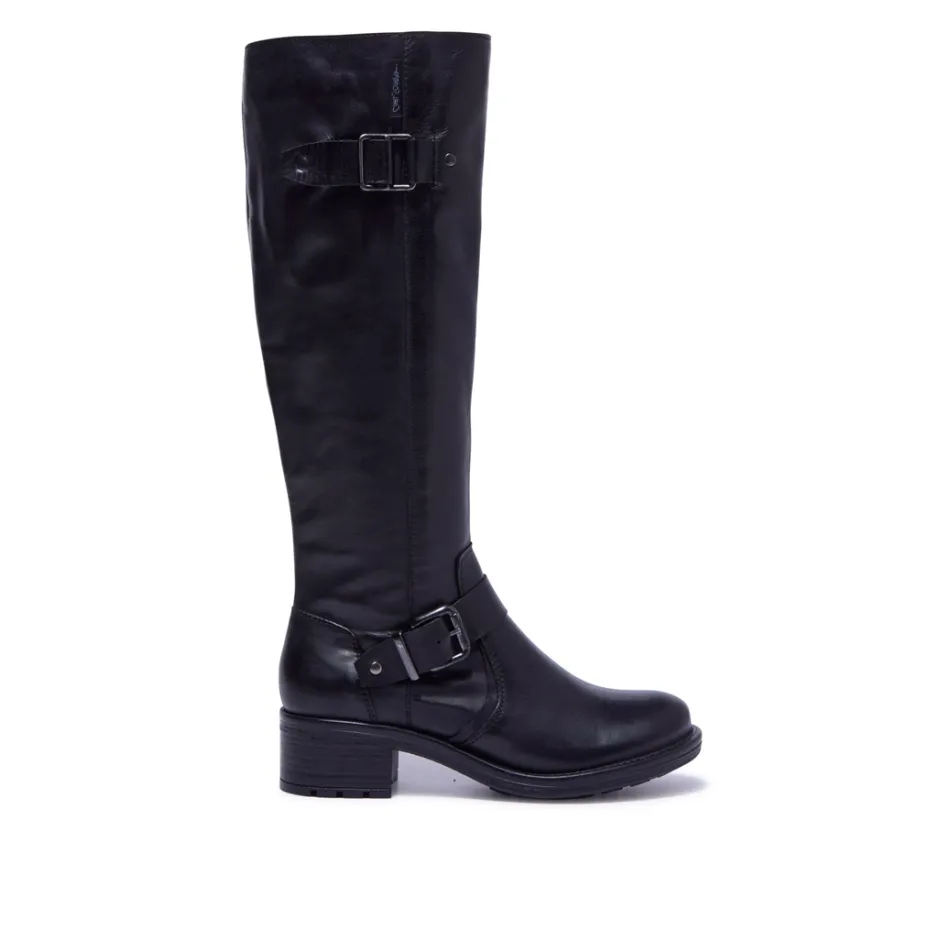 Percile Black Leather Boots<Carl Scarpa Best