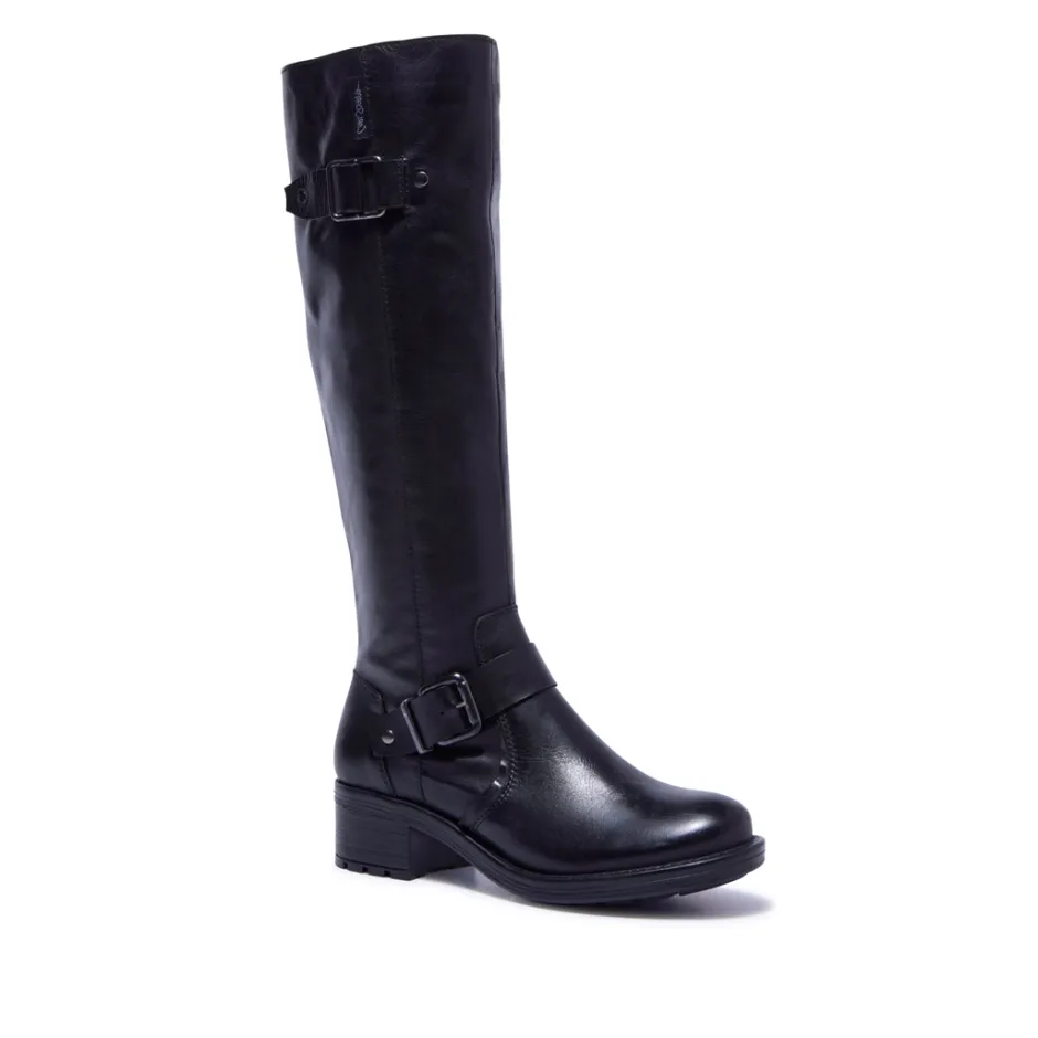 Percile Black Leather Boots<Carl Scarpa Best